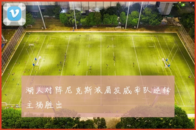 湖人对阵尼克斯浓眉发威率队逆转主场胜出