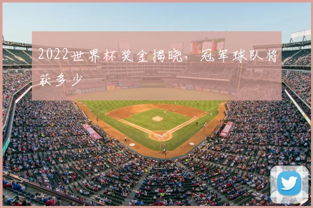 2022世界杯奖金揭晓，冠军球队将获多少